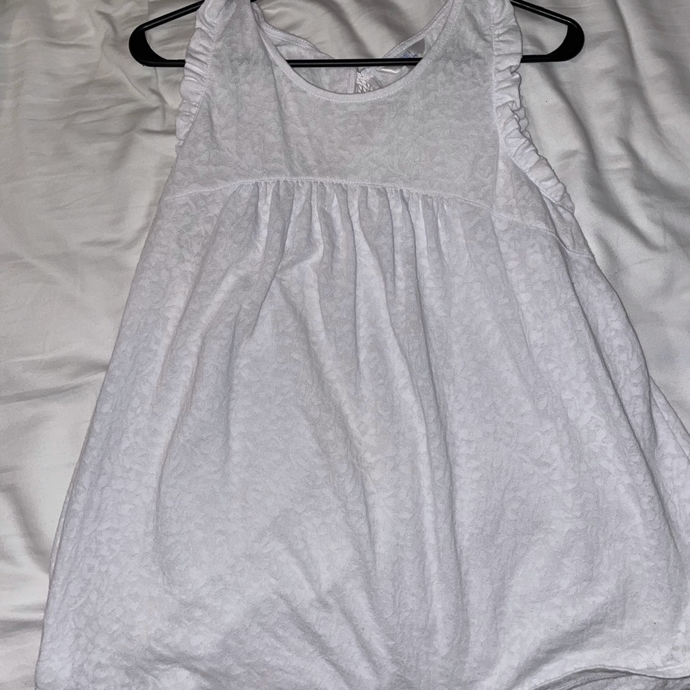 Time & Tru Ruffle Tank
